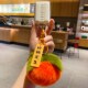 2024年新款 精致书包小挂件 毛绒真獭兔毛好柿发生汽车钥匙扣链女款