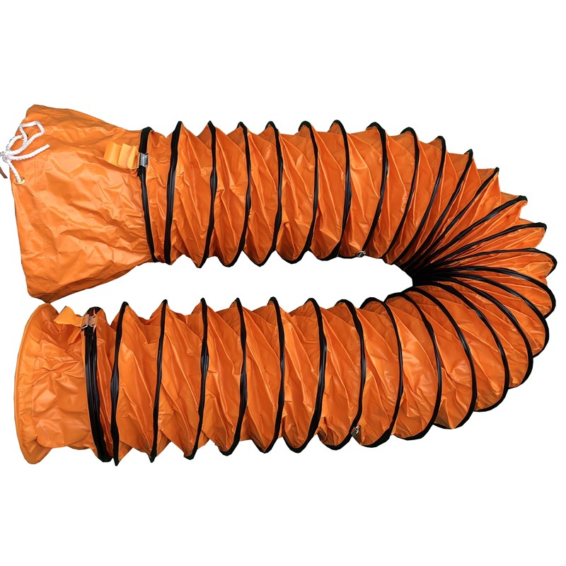 通风管道 PVC尼龙塑料帆布伸缩管 喷漆鼓抽油烟排风机软管道400mm