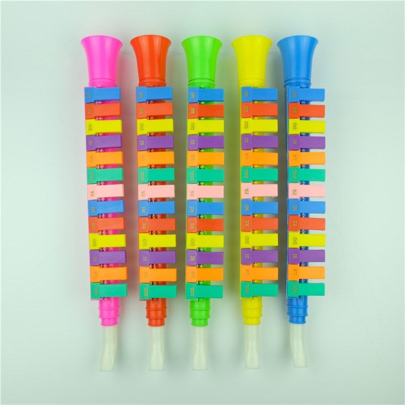 新款儿童口风琴宝宝吹奏乐器玩具13键竖笛子口琴可吹奏笛子礼物