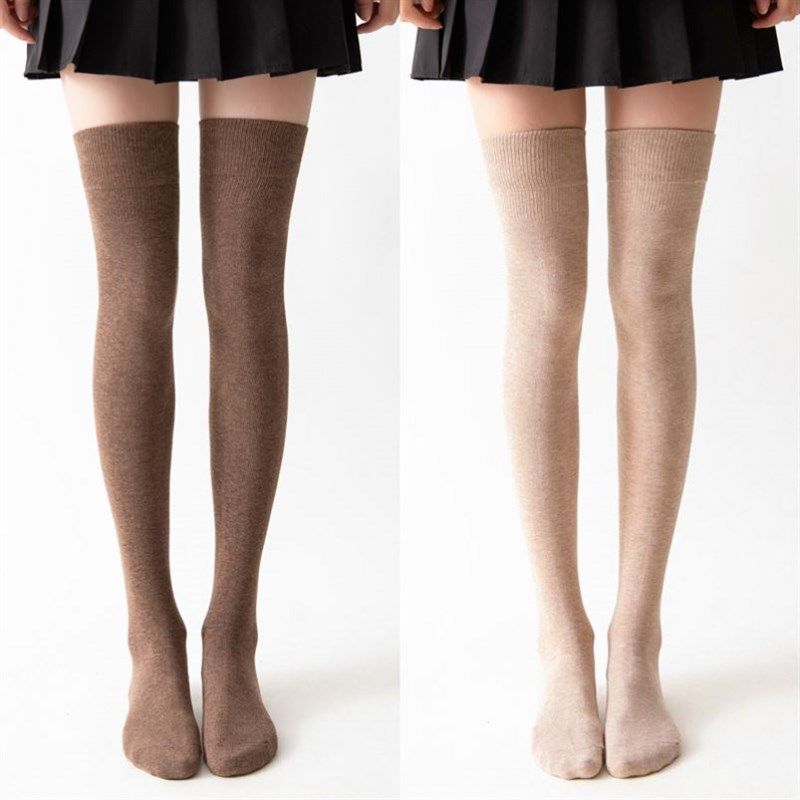 过膝袜女春秋款纯棉长筒压力护膝高筒秋冬黑色大腿长腿袜女士长袜,女士内衣/男士内衣/家居服,长筒袜,淘宝优惠券,粉丝福利购,淘宝优惠卷