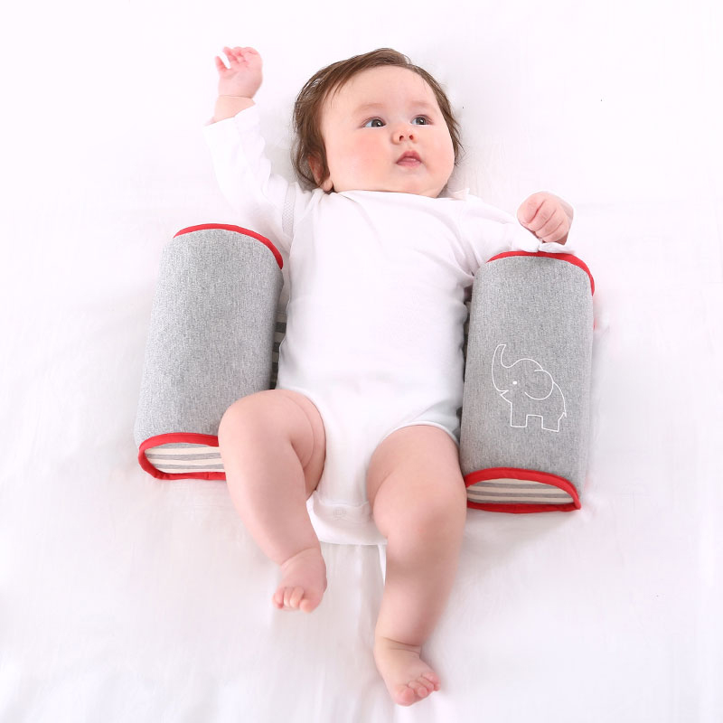 婴儿防侧翻身防偏头纠正定型枕斜坡垫防溢防吐奶枕新生儿哺乳枕头