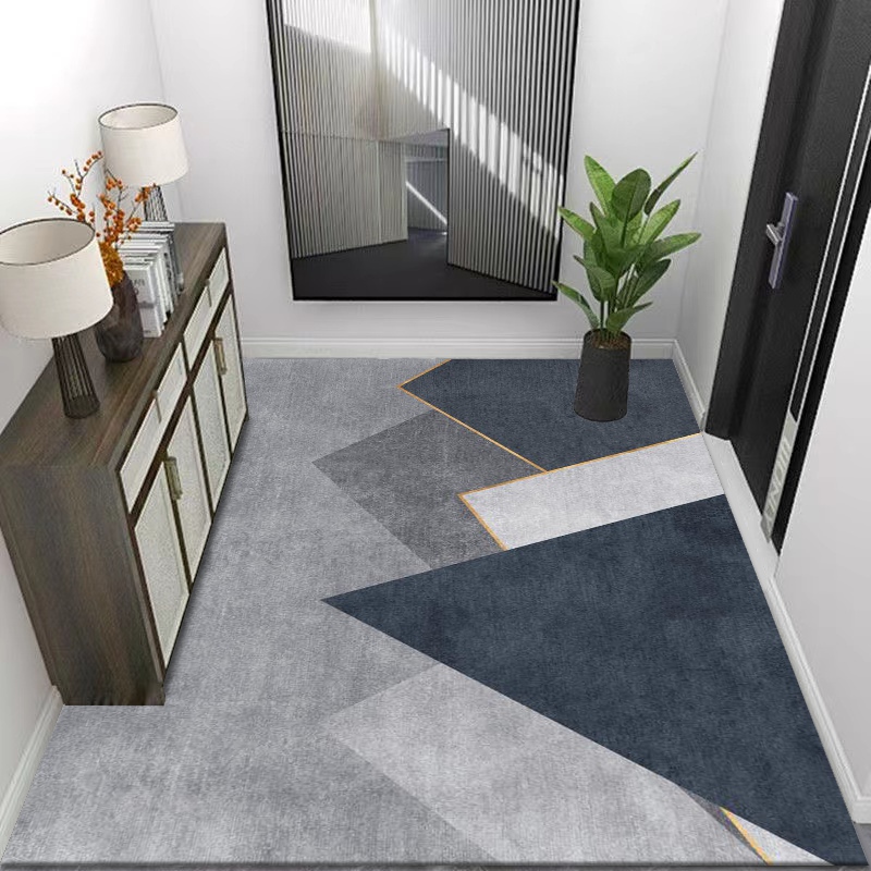 入户地垫北欧门厅进门地毯卧室门口垫子家用客厅玄关门垫吸水脚垫
