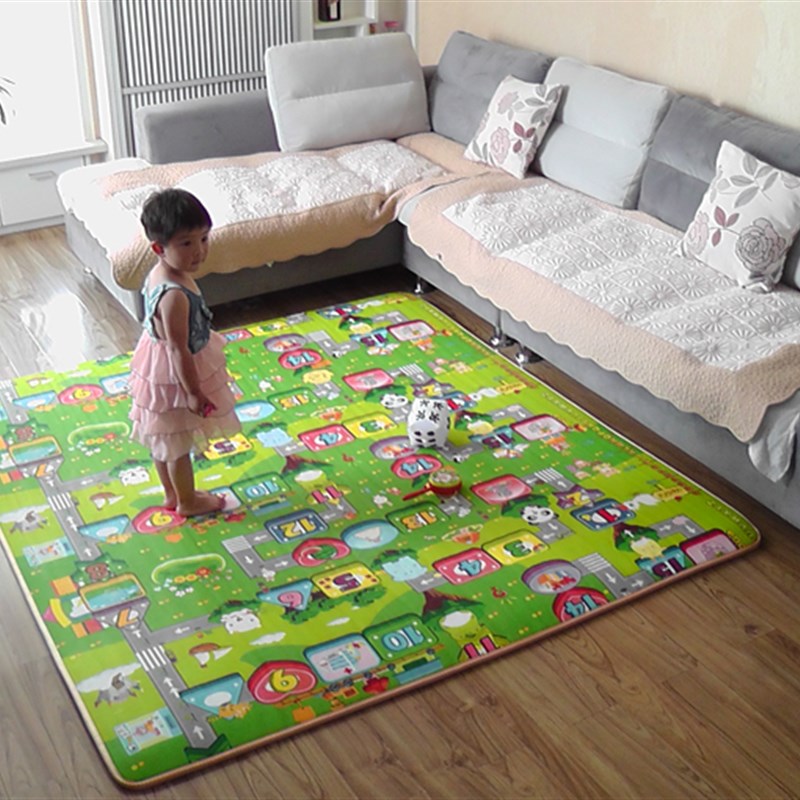 大号家用泡沫地垫宝宝爬行垫儿童卧室铺地板整体地毯海绵坐垫加厚