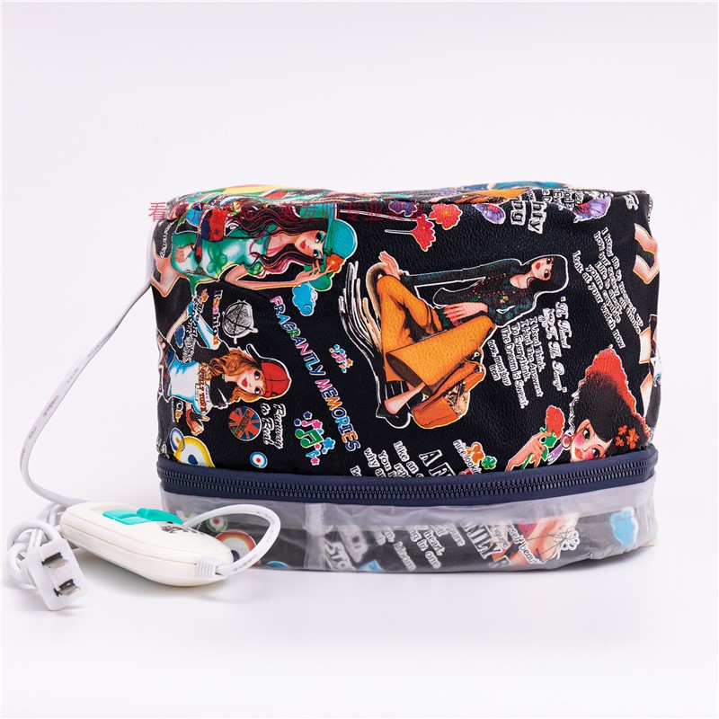 加热帽头发护理染发帽焗油帽子家用加热帽理发店烫发发膜倒膜温加