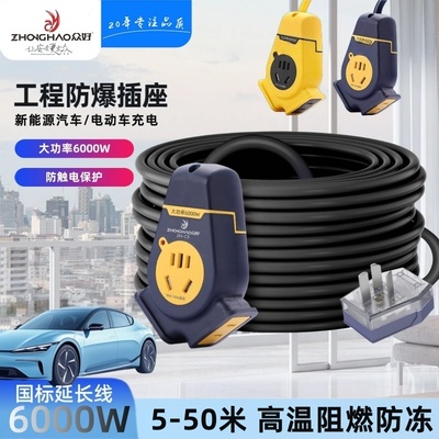 新能源电汽车充电延长线
