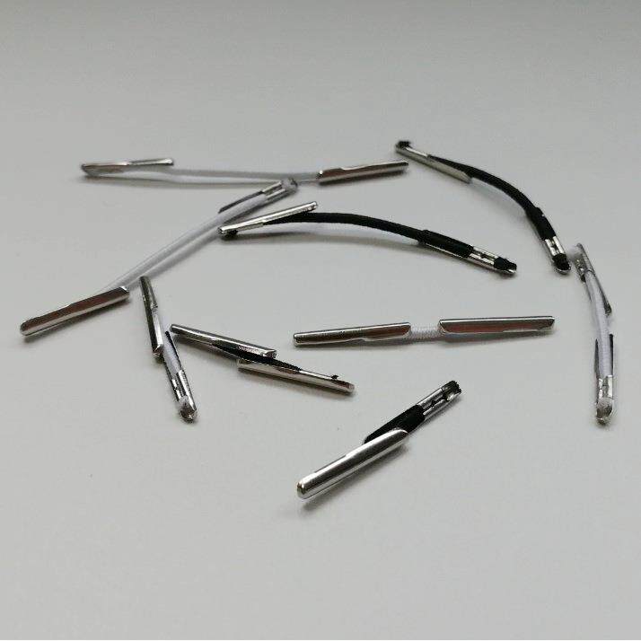 新款直销包邮 弹力戒指扣 压扣松紧吊牌绳 饰品固定松紧扣皮筋扣