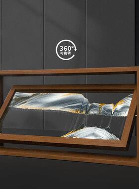 新款直销奥地利流沙画 艺术家摆件家居创意 客厅前台酒柜纪念品