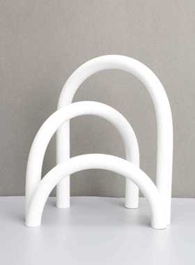 直销新款欧式亚克力摆件样板房家居卧室书房客厅桌面玄关铁艺饰品