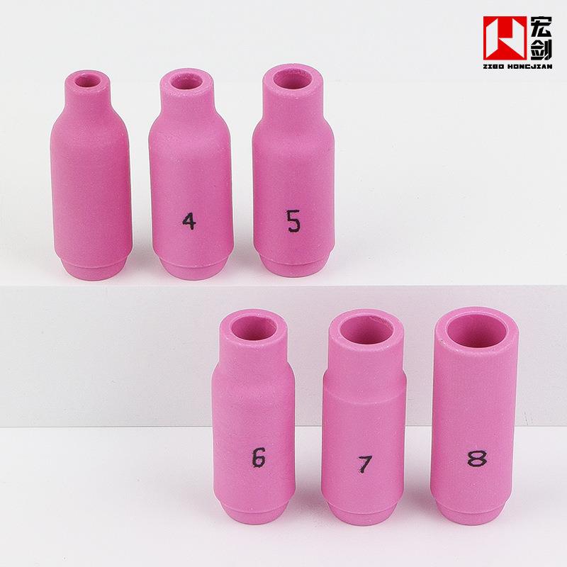 直销新款氩弧焊枪配件WP-18 26钨极钨针夹瓷嘴导流体件瓦嘴17长枪