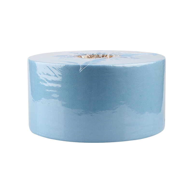 无尘纸工业擦拭纸除尘不织布布白蓝色实验室吸油纸工业用蓝色8002