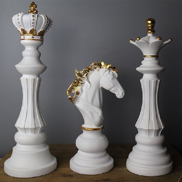 Resin Chess Pieces Board Games Accessories International