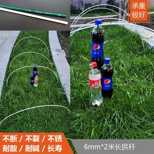 大棚骨架内棚温室塑料棚支架小拱棚拱杆蔬菜农业小工棚玻璃钢拱竿