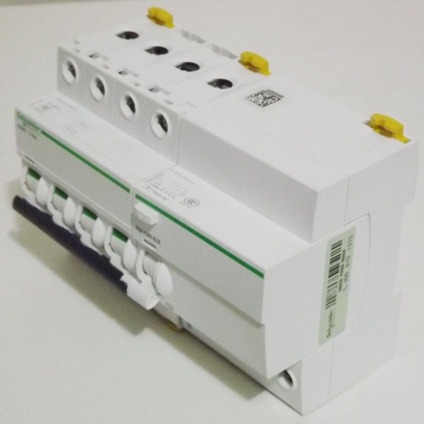 。施耐德空气开关家用断路器A9 IC65N 4p16A6A空开可选漏电保护器