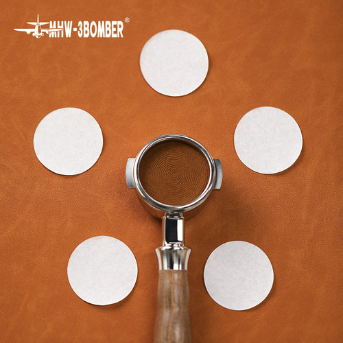 轰炸机咖啡粉碗滤纸原木浆制作