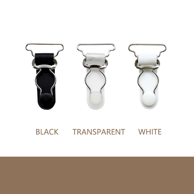 欧美风葫芦调节吊带扣可调鸭嘴扣防滑吊袜夹袜扣五金夹塑胶夹配件