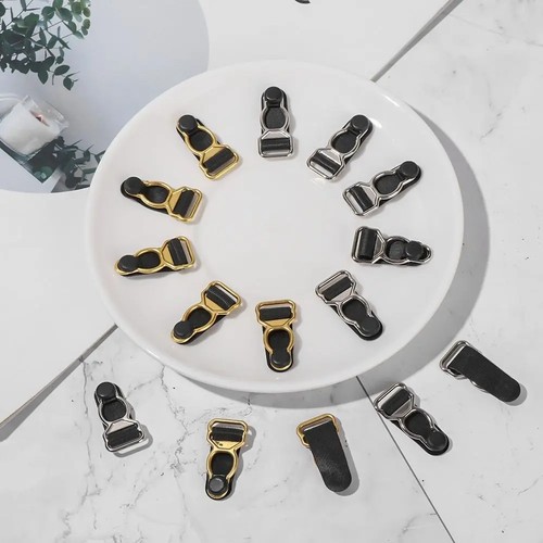 葫芦扣吊袜带配件吊带丝袜扣夹DIY内衣长筒丝袜防滑防掉金属夹子