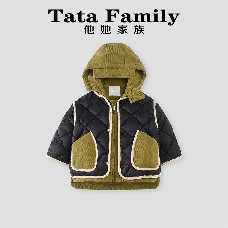 2025新款男童宝宝棉服外套