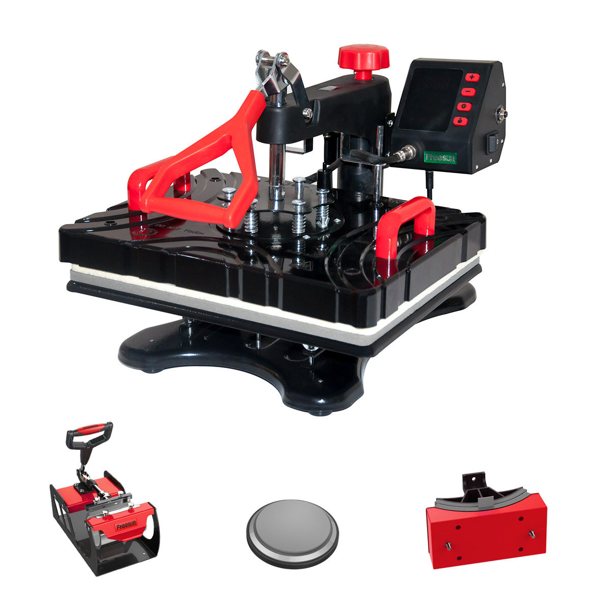 摆地摊5合1热转印机器设备印logo热升华烫图机器t恤杯子亚马逊,办公设备/耗材/相关服务,烫金机/压烫机,淘宝优惠券,粉丝福利购,淘宝优惠卷