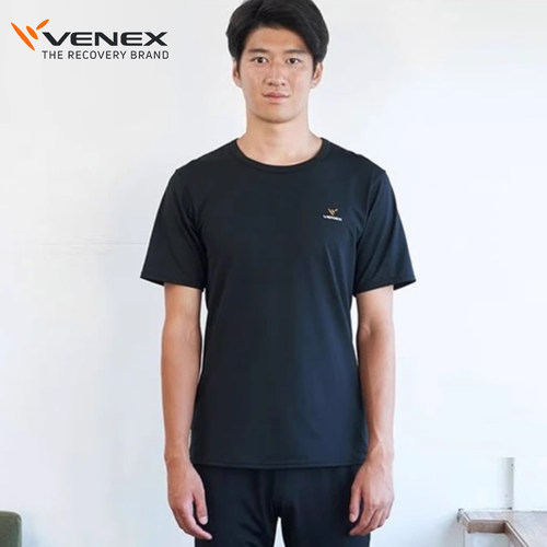 VENEX/威耐可适日本休养服爽神系列 男短袖T恤衫运动修复舒缓疲倦