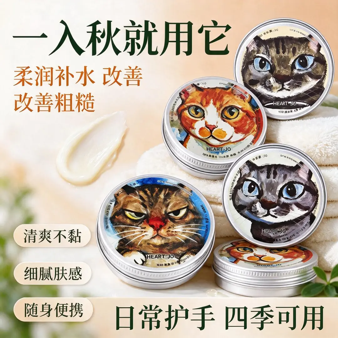 HEARTJO猫系时刻烟酰胺护手霜