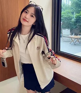 Kappa卡帕背靠背运动外套女2025新款复古针织撞色开衫卫衣女款潮