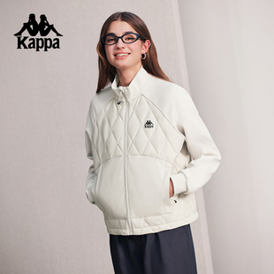 Kappa卡帕运动轻薄羽绒服女款2025新款冬季鸭绒防泼水保暖外套女