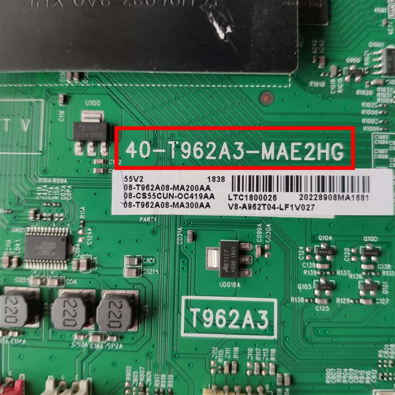 原装TCL 50D6 55D6 49D6 65V2 55EV2主板40-T962A3-MAE2HG配各种