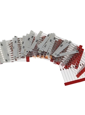 30种规格300只 1/2w稳压二极管包 0.5W 2V-39V 混装元件包