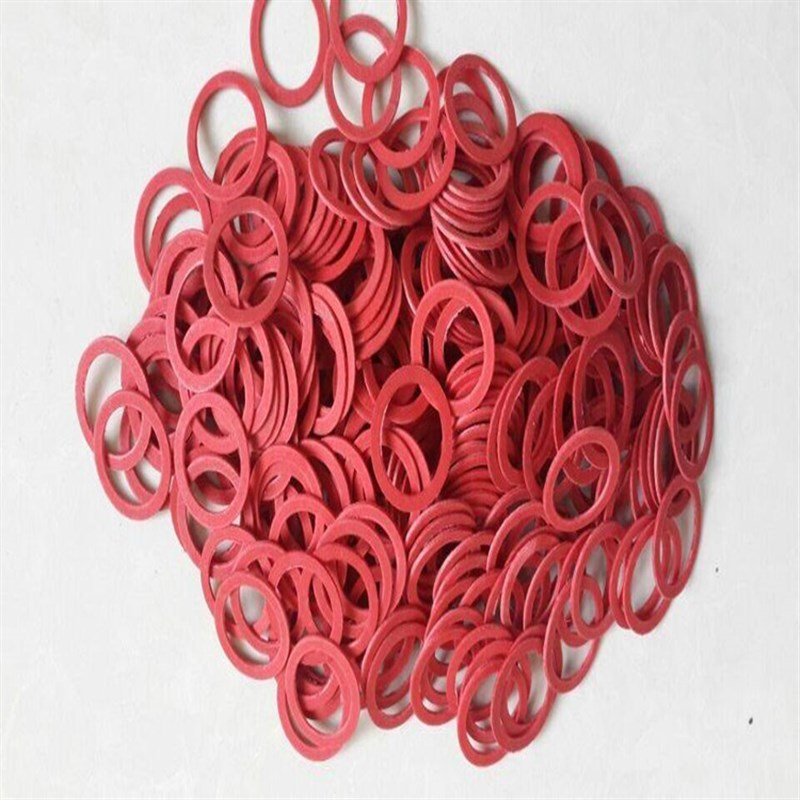 耐高温绝缘红钢纸平垫圈密封垫红纸垫片螺丝介子油管垫M6M8M10M12