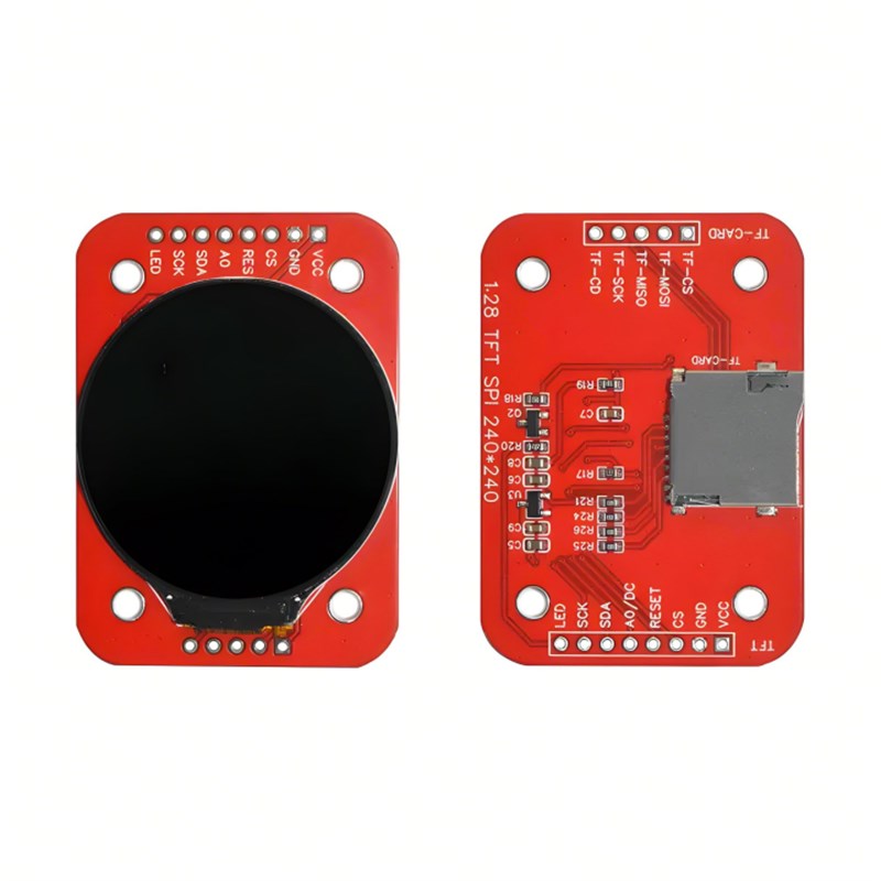 金逸晨1.28寸TFT液晶屏GC9A01小屏幕240x240显示器LCD圆屏SPI彩屏