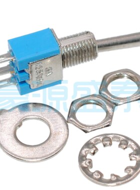 SMTS-102拨动开关 单联3脚2档 小型扭动摇头摇臂钮子开关 开孔5mm