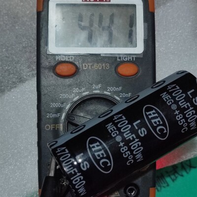 原装HEC LS 160v4700uf 35x80功放音响滤波电解电容器 线切割电源