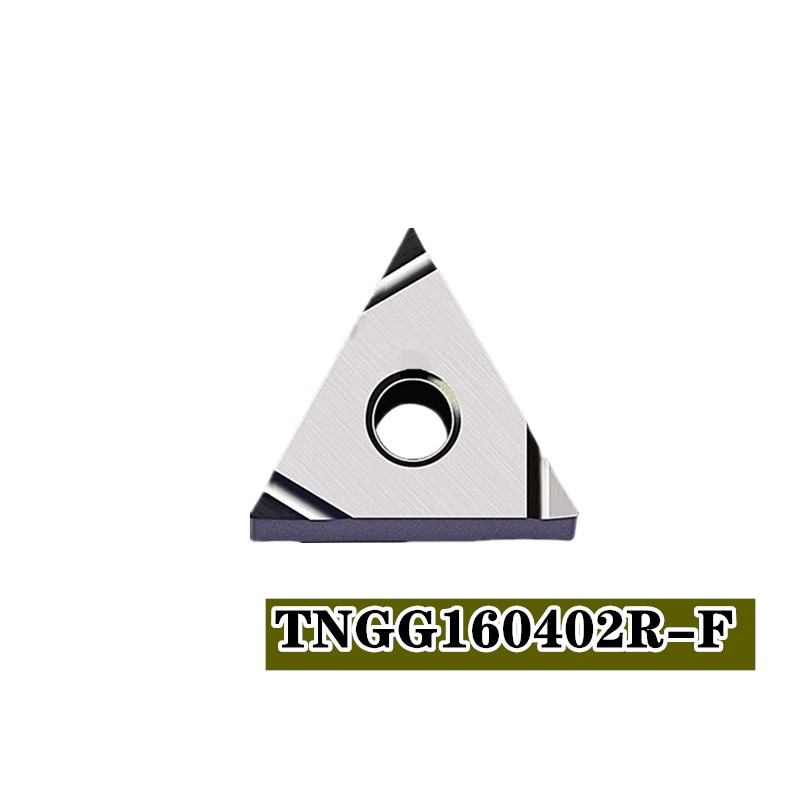 金属陶瓷数控车刀片三角形精车开槽TNGG1604G02/4R/L-F nx2525钢