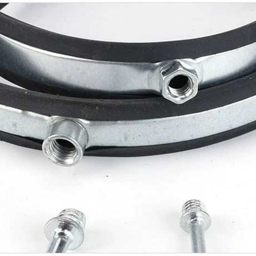 25黑皮管卡子镀锌铁PVC排水管夹吊卡抱箍管箍ppr水管固定卡扣卡箍