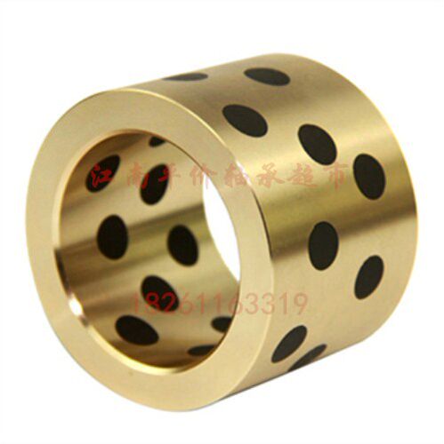 铜套JDB自润滑轴承含油轴套无油轴承衬套镶嵌石墨内径25外径32mm