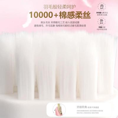 舒客舒克高密宽头万毛牙