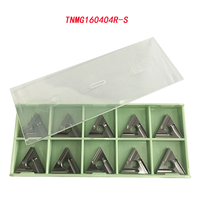 三角形数控刀片刀头外圆车刀TNMG1604D04R/L-VF/S/TS金属陶瓷刀片