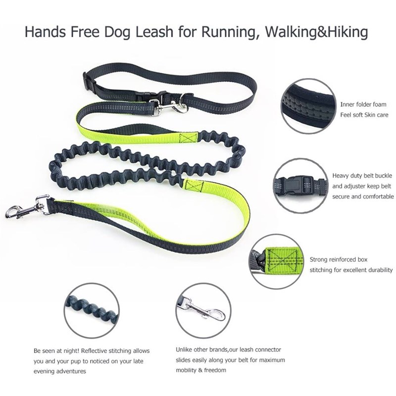 2021 new reflective traction rope traction rope pet dog runn