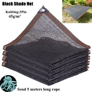 Anti Garden Balcony Net Pin Shading Black HDPE
