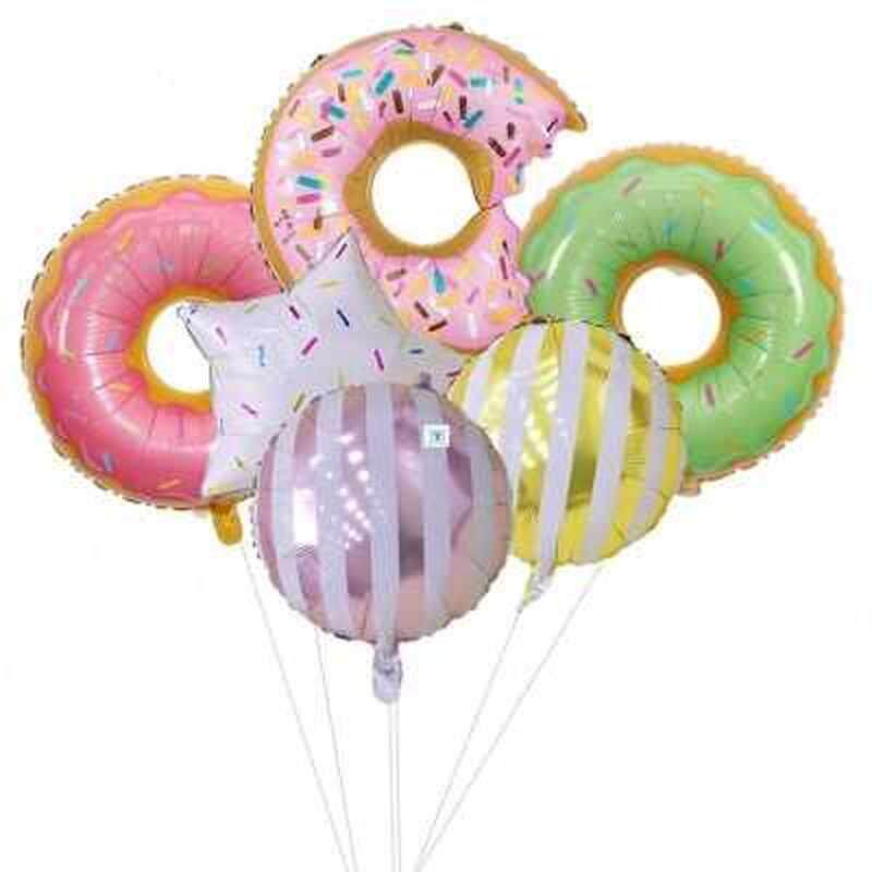 Doughnut Balloon Combination Set 32-inch US Version Donut