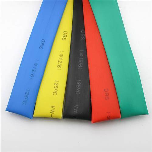 热缩管加厚绝缘套管电工电线彩色热缩套管母排铜排保护套1-150mm