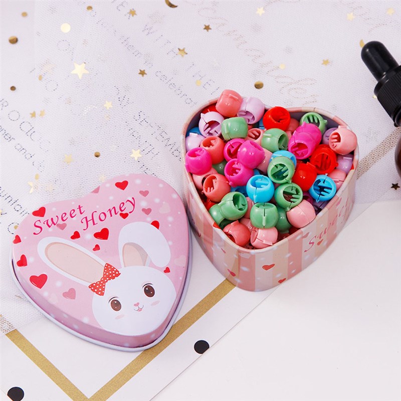 2021 New Korea Lovely Beads Hairpin For Girls Candy Colors P