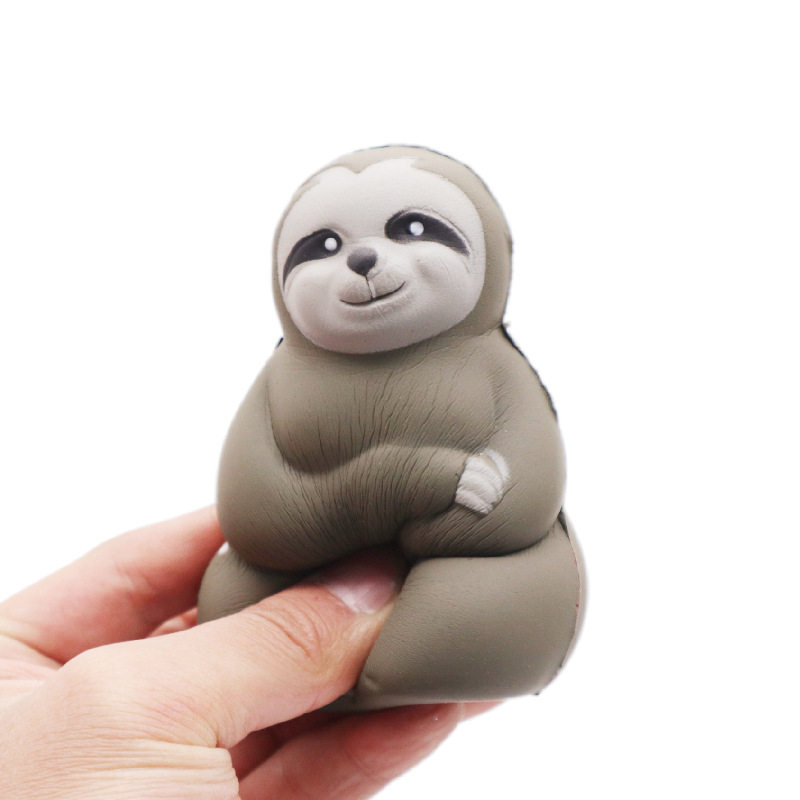 New PU slow rebound sloth squishy simulation animal decompre