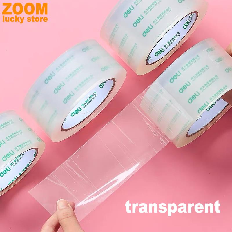 6pcs Transparent tape packing tape delivery packaging tapes