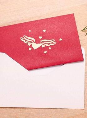 Anniversary greeting card D stereo Greeting Card