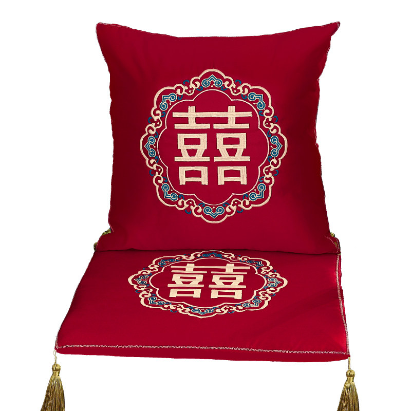 结婚跪垫坐福垫新娘坐垫婚礼敬茶改口跪拜垫结婚抱枕婚庆用品大全
