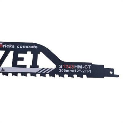 S1243HM Demolition Masonry Reciprocating Saw Blade for