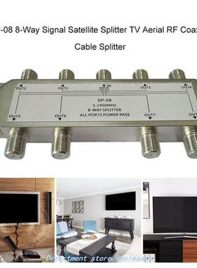 High Quality GSP-08A 8-Way Signal Satellite Splitter TV Ante