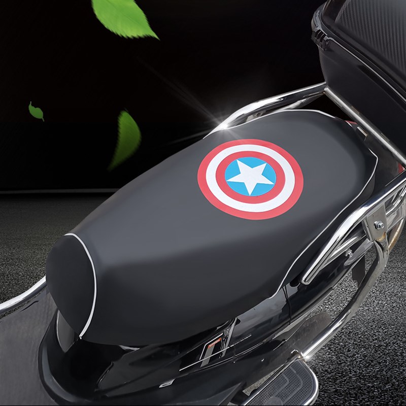 电动摩托车坐垫套防水防晒电瓶车125踏板车皮革座套坐垫四季通用