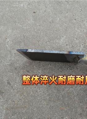 5公分781012宽铁铲刀钢管金属柄铲子迷你小钢铲水泥加长小号铲
